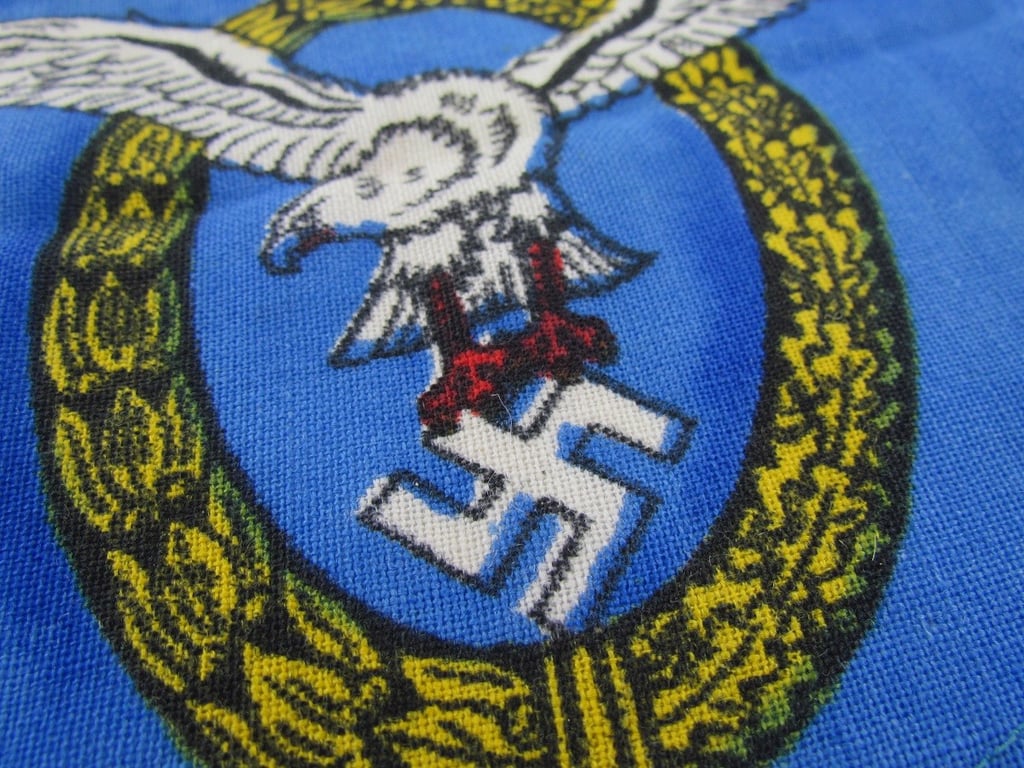 Extremely Rare German Luftwaffe Sailing Burgee – Seglerschaft der Luftwaffe im Marine-Regatta-Verein