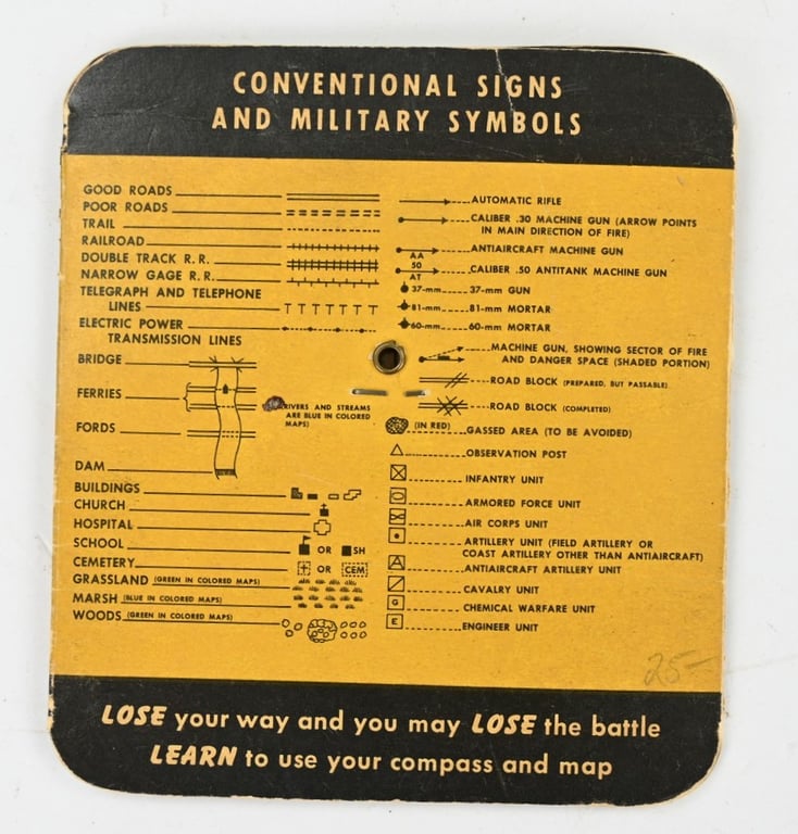 US WW2 Compass Manual