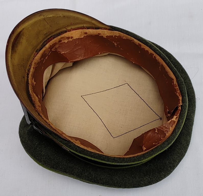 German WH NCO Visor Cap  (Schirmmütze)'Panzergrenadier'