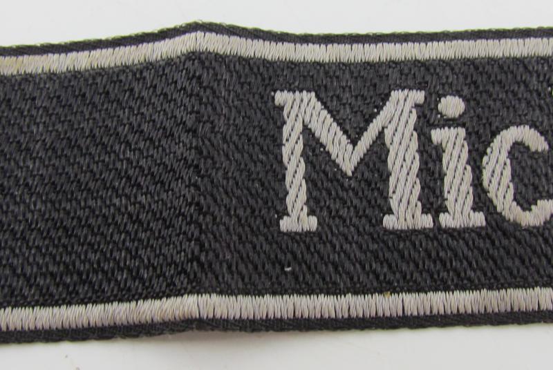 Waffen-SS cufftitle SS-Gebirgs-Regiment 12 ‘Michael Gaissmair’, 6. SS-Gebirgs-Division ‘Nord’
