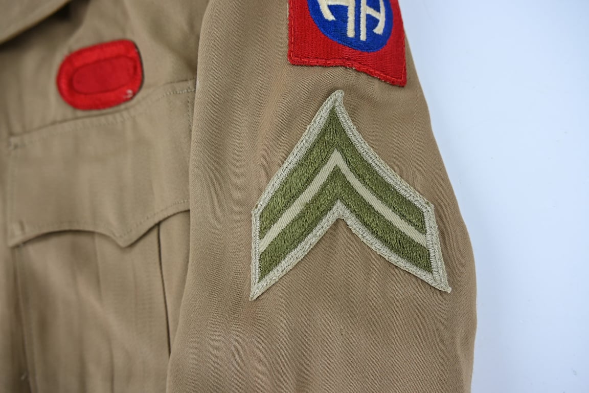 US WW2 Summer Ike Jacket 82nd Airborne Division