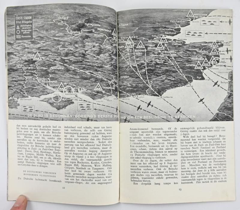 Allied WW2 (Dutch) Booklet 'Battle of Britain'