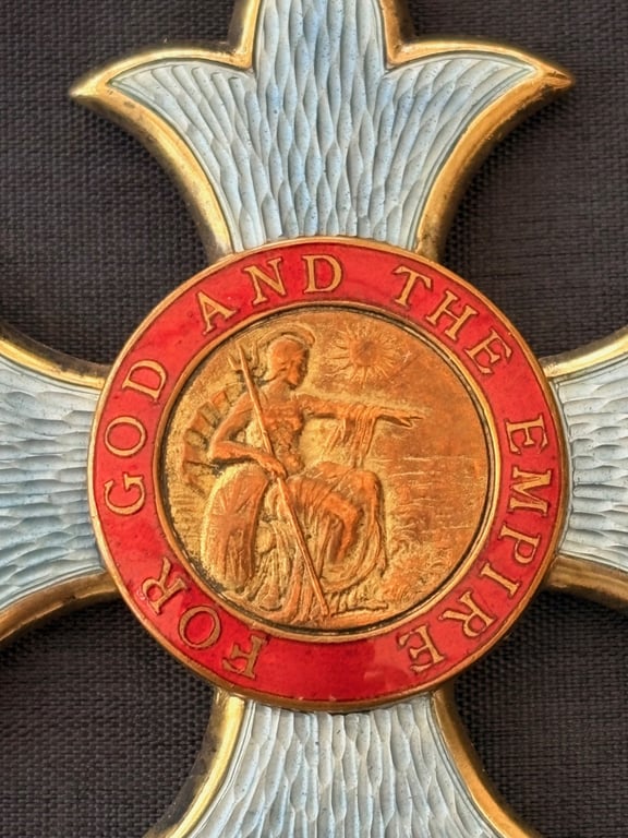 KBE 1st Type MILITARY 1916 KNIGHTHOOD, ORDER OF THE BRITISH EMPIRE SET.