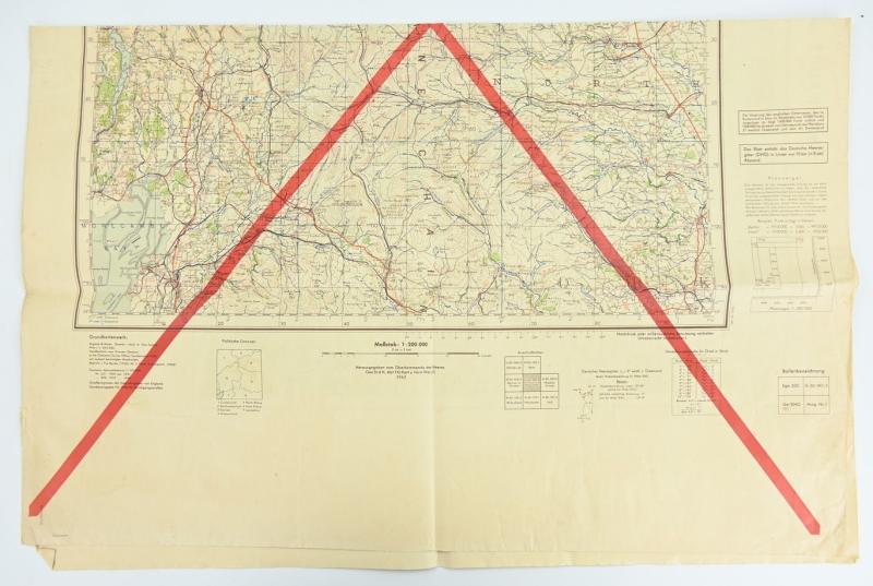 German WH /Allied RoadMap Newcastle /Frankfurt