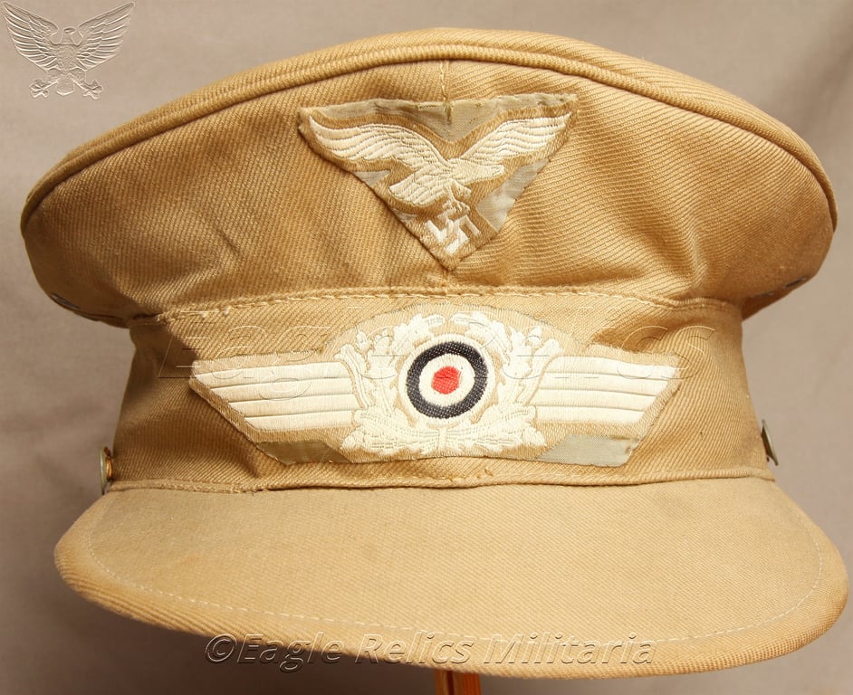 Herman Meyer Luftwaffe Tropical Field Visor cap