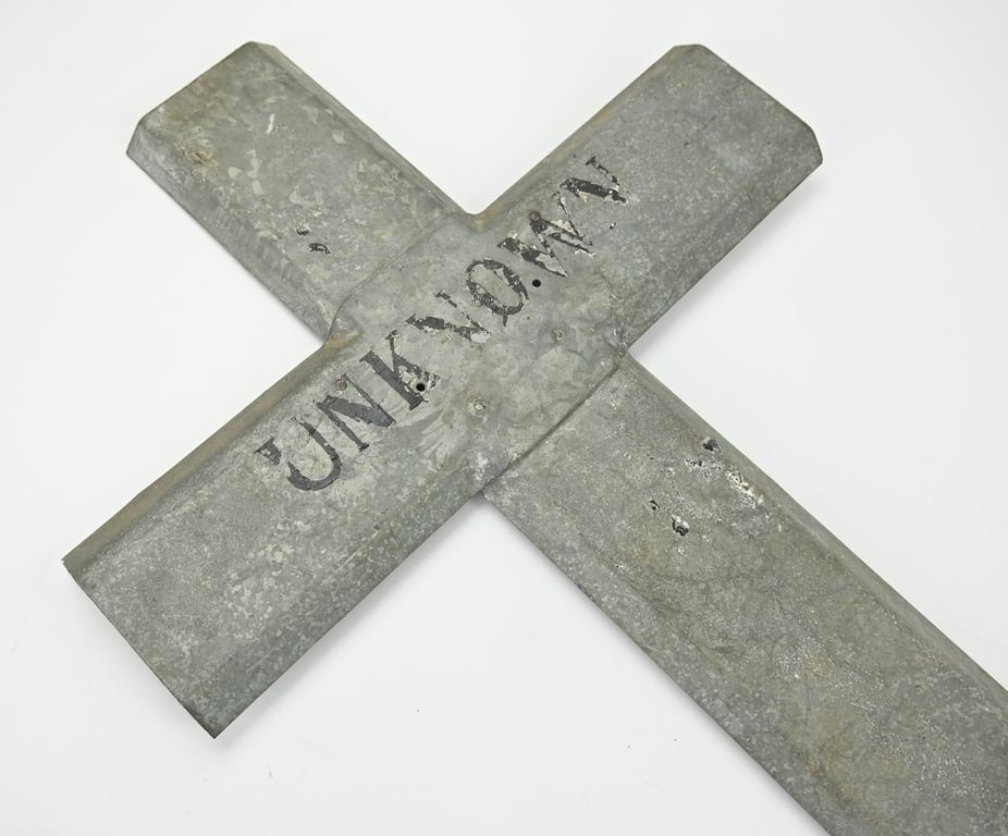 Canadian WW2 Temporary Grave Marker 'Unknown'