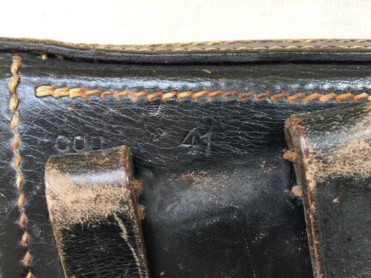 WH (Heer)/Waffen-SS P38 Leather Holster