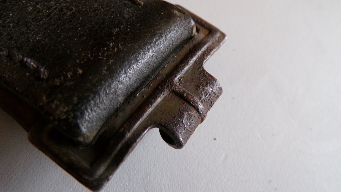 M40 Combat Leather Belt - 100cm