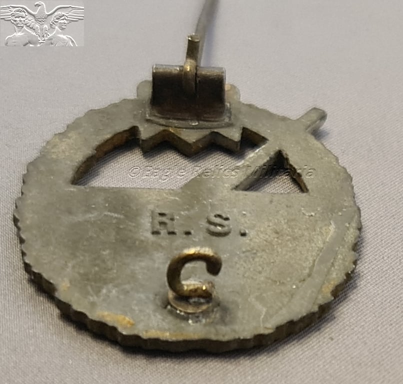 Kreigsmarine coastal artillery badge ‘Küstenartillerie abzeichen’