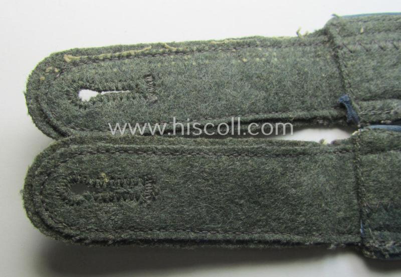 Pair of WH (Heeres) so-called: 'M40 o. M43'-pattern, NCO-type shoulderstraps: 'Uffz. der Nachschub-Trpn.'