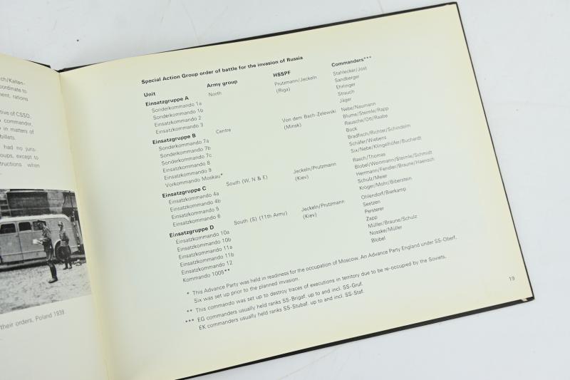 COllector's book Serie "Uniforms of the SS,Volume 1 till 7''