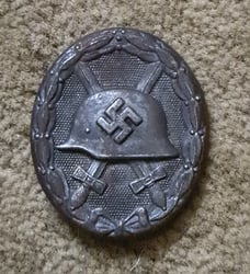 93 Marked Black Wound Badge