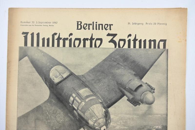German Berliner Illustrierte Zeitung Newspaper 1942
