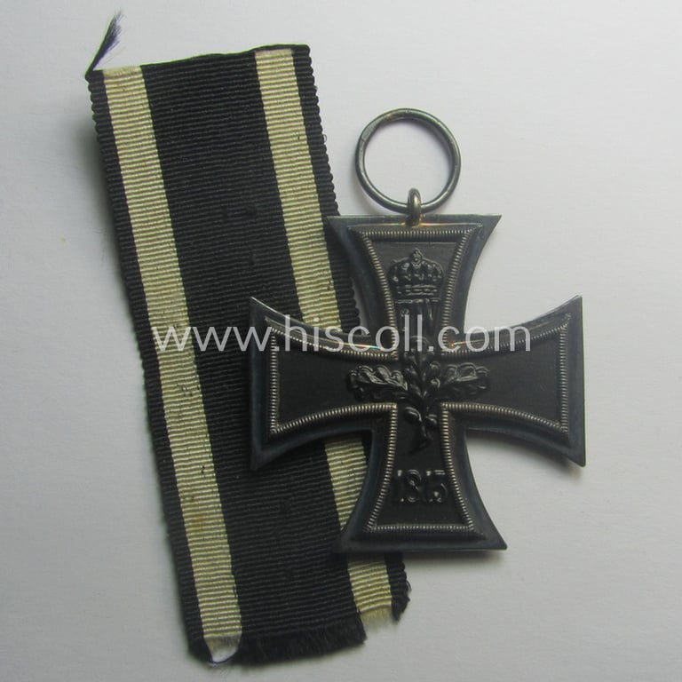 WWI-period: 'Eisernes Kreuz II. Klasse' being a typical maker- (ie. S.W.-) marked example