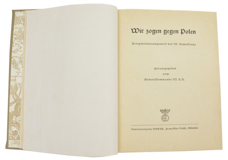 German WH Book 'Wir Zogen Gegen Polen'