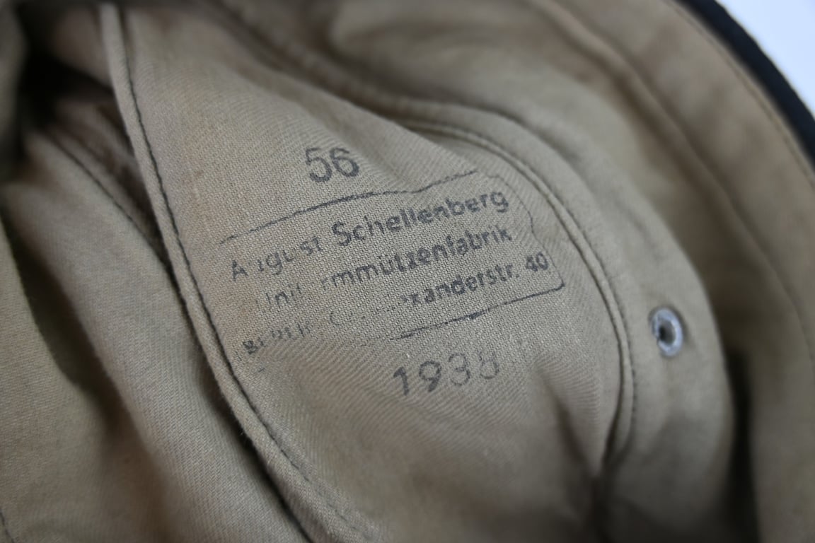 German WH EM Panzer Side Cap