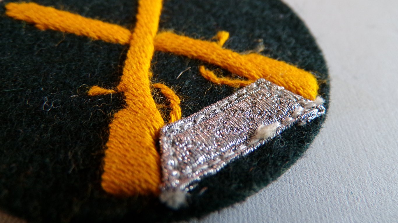 Specialty Badge with NCO Tress Modification