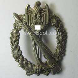 'Infanterie Sturmabzeichen in Silber' being an unmarked, 'variant'-pattern-example...
