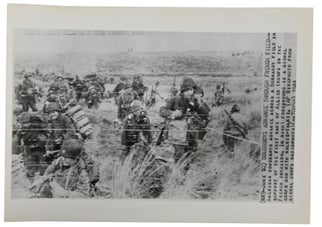 US WW2 Press Photo Operation Overlord