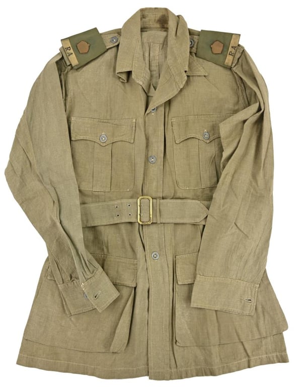 British WW2 Royal Artillery Grouping Major B.Hodgson