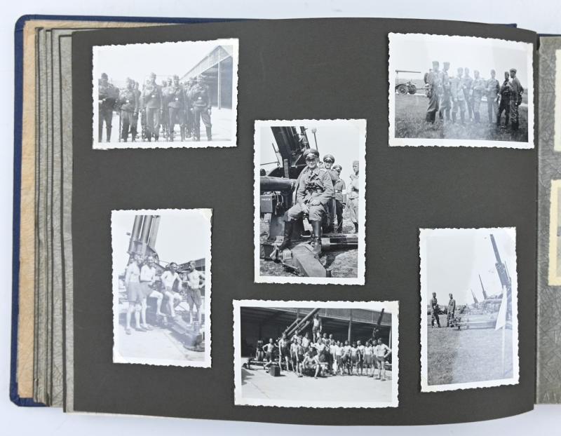 German LW Flak Abteilung 13 Photo Album