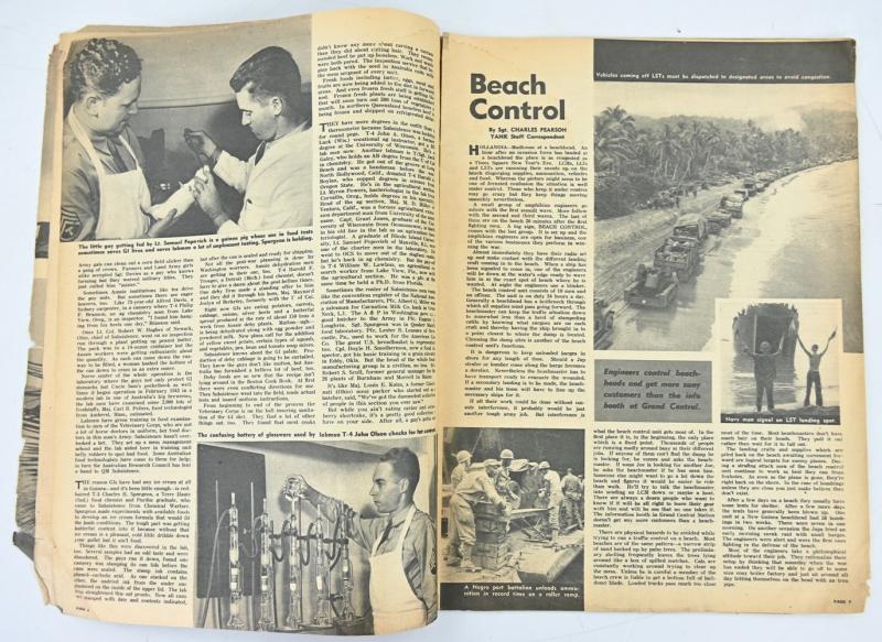 US WW2 Yank Magazine March 26th, 1944 Down Under.
