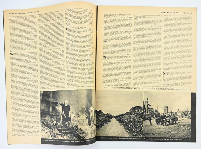 US WW2 Yank Magazine 17 August 1945