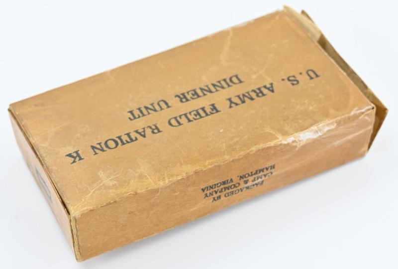 US WW2 Field Ration K Dinner Unit Package