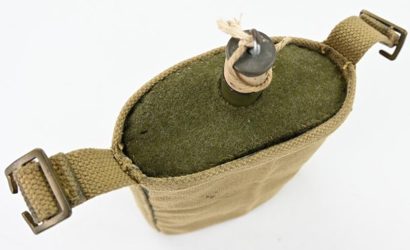 British WW2 Water Canteen with Cover 1943