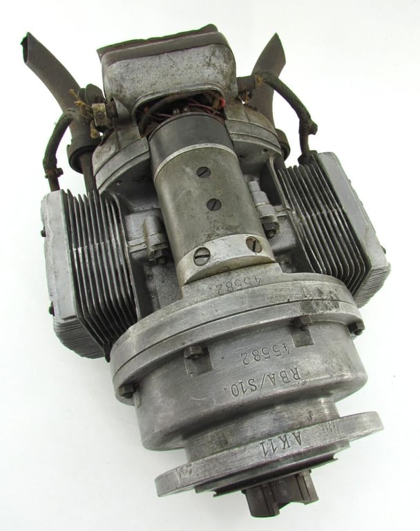 Luftwaffe - Riedel Starting-Engine ( jet-engine starter )...Rare