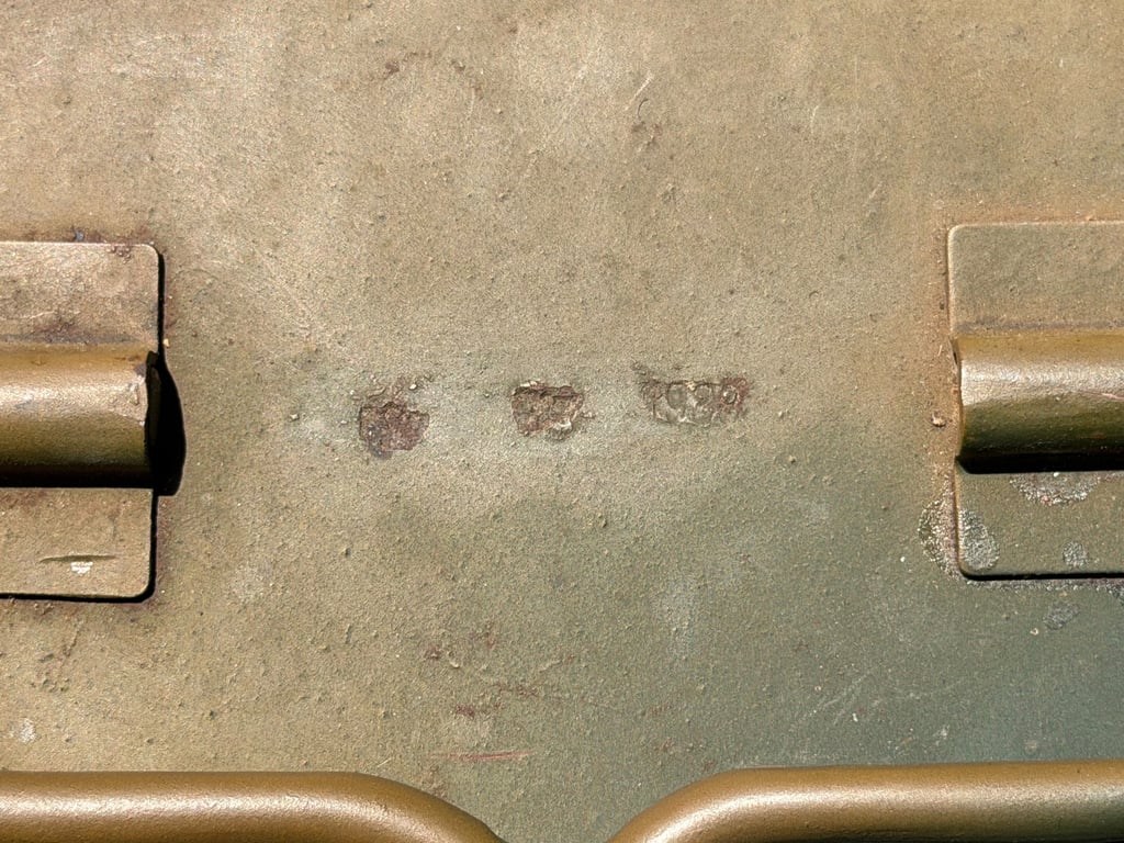 Three-tone Camouflage MG34 Ammo Storage Case