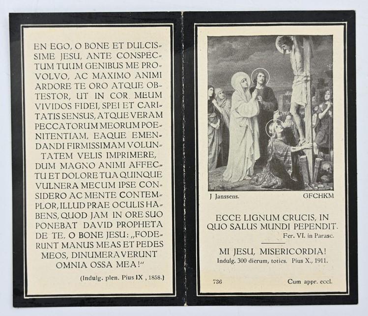 German WH GBJ-Pioneer Deathcard 'Willi Meier'