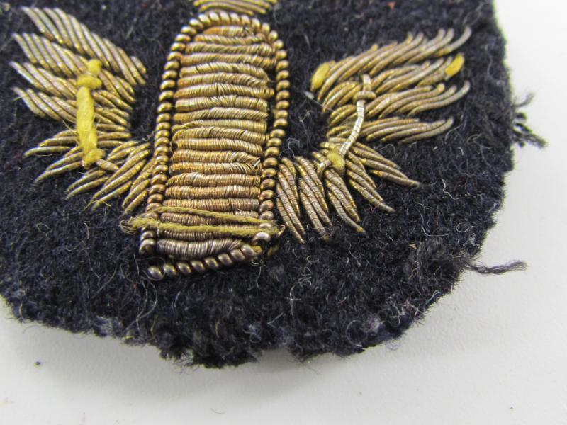 kriegsmarine Coastal Artillery bullion Trade Patch