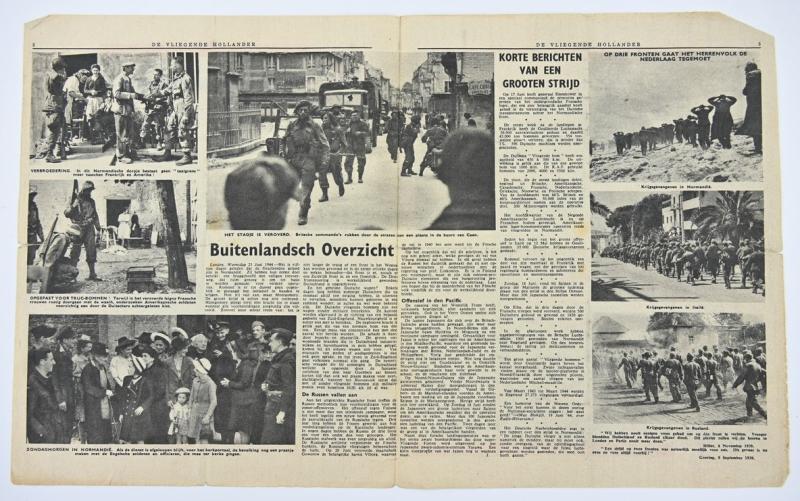 Allied Droppingsflyer 'De Vliegende Hollander' 22 June 1944