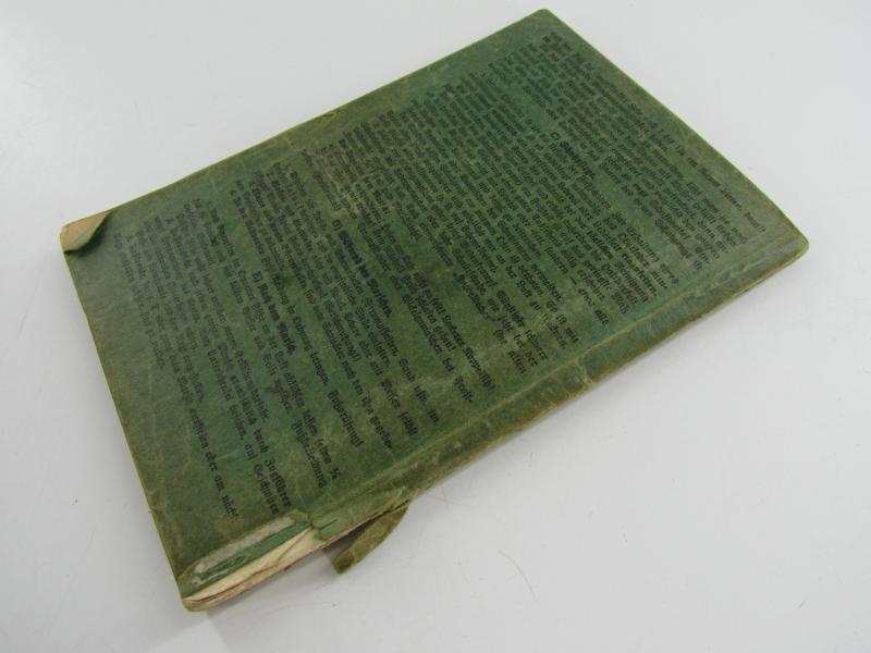 Die Soldatenfibel' Instruction Booklet 1936