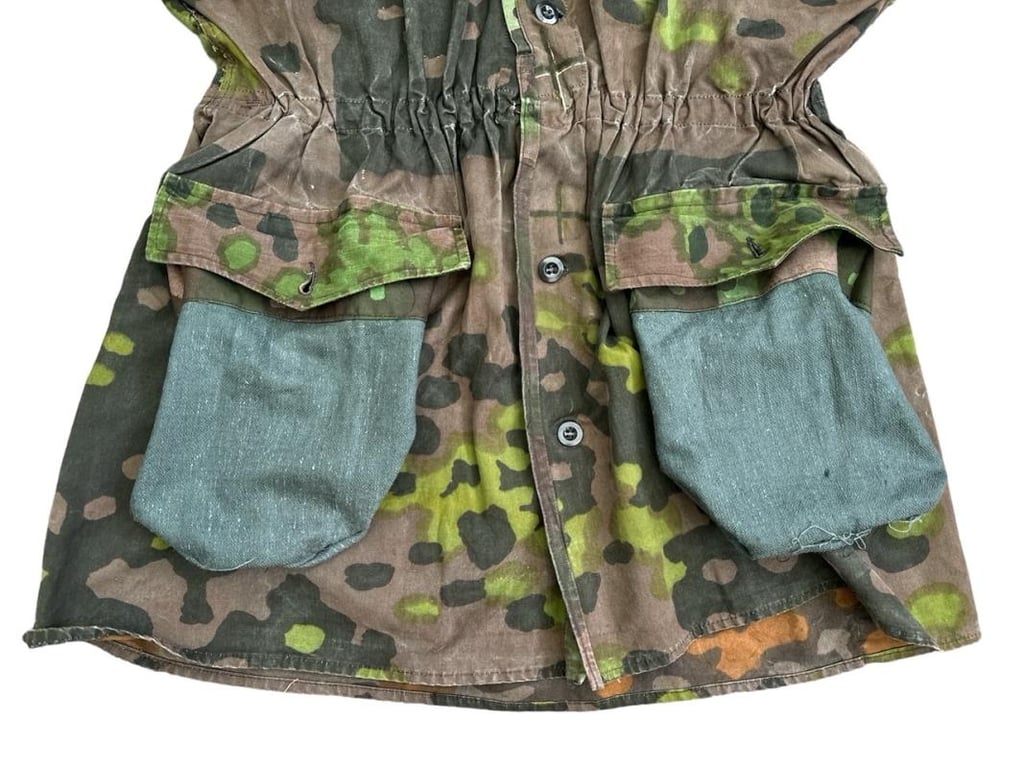 Waffen SS M42 Planetree 1/2 smock, field modified!