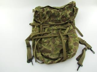 WWII USMC Camo Jungle Backpack 1943
