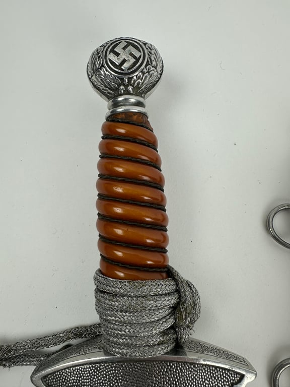 WW2 German Luftwaffe Officers Dagger with Portepee