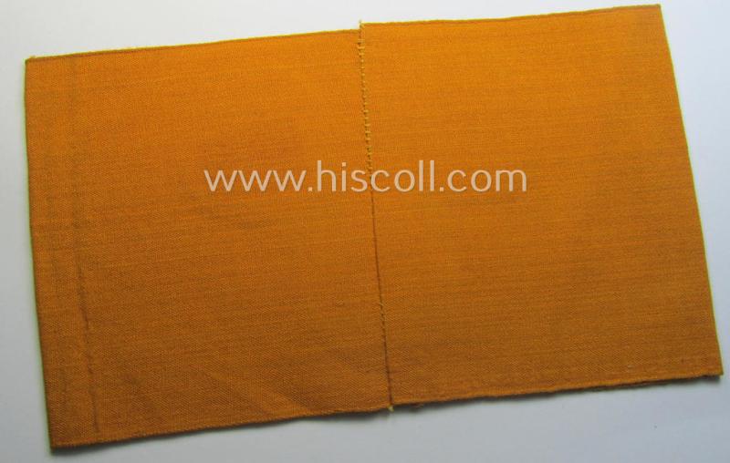 Armband (ie. 'Armbinde') depicting 3 black 'dots'  for war-blinded staff-members of the 'Deutsche Wehrmacht' (ie. 'Kriegsblinden')