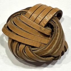HJ/BDM Leather Scarf Knot