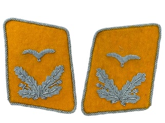 Luftwaffe Flight Leutnant's Collar Tabs