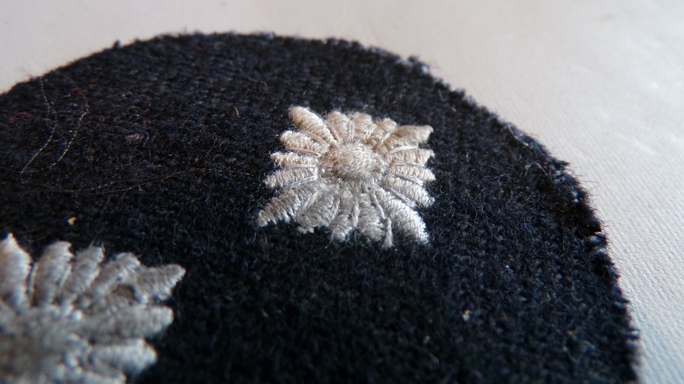 HJ Scharführer Summer Sleeve Rank Patch (Uniform Removed)