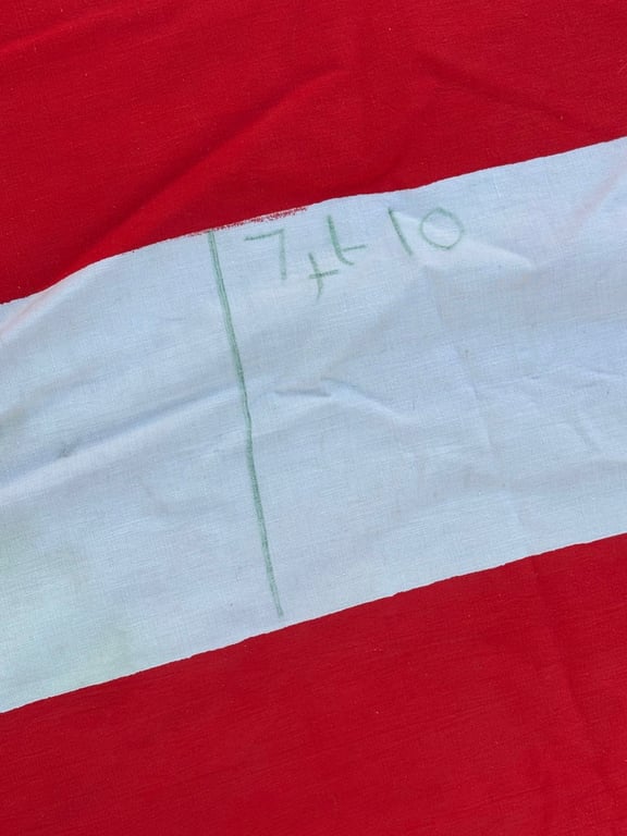 AUTHENTIC ORIGINAL JFK ELECTION PRINTED CAMPAIGN JFK 50-STAR FLAG 1960 FROM THE STATE OF WEST VIRGINIA AND USED ADDITIONAL PHOTOS