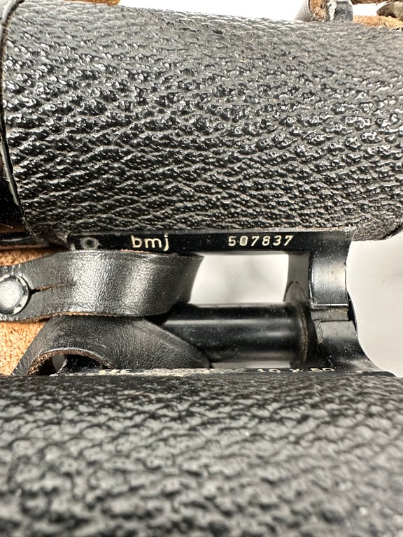 WW2 German Panzer Dienstglas 10x50 "bmj"in case