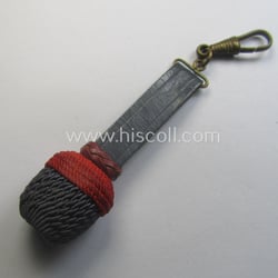 Attractive, smaller-sized (ie. miniature) so-called: 'watch-fob' (ie. key-holder)...