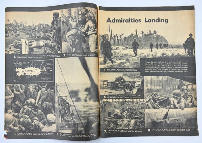 US WW2 Yank Down Under Magazine March 24th 1944