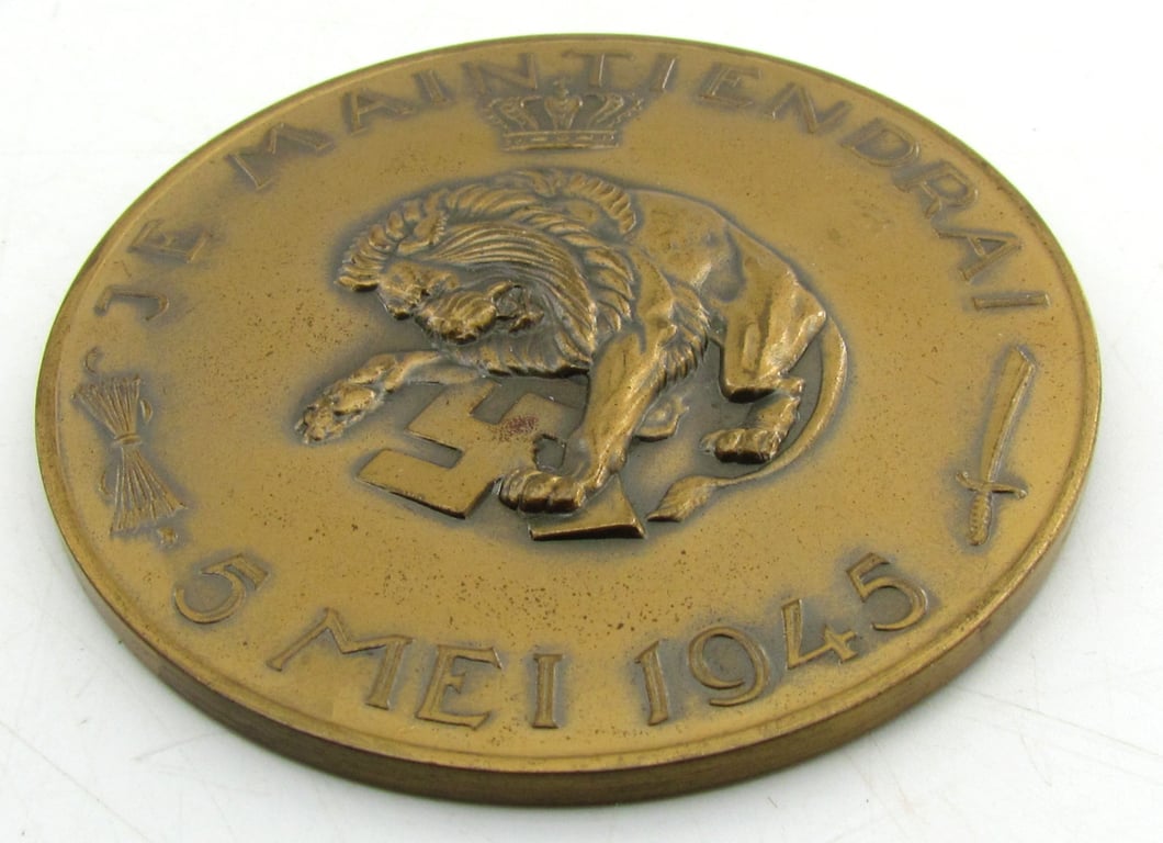 Commemorative Table Medal For Liberation From German Occupation