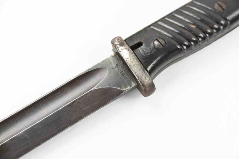 German WH K98 Mauser Bayonet with Frog