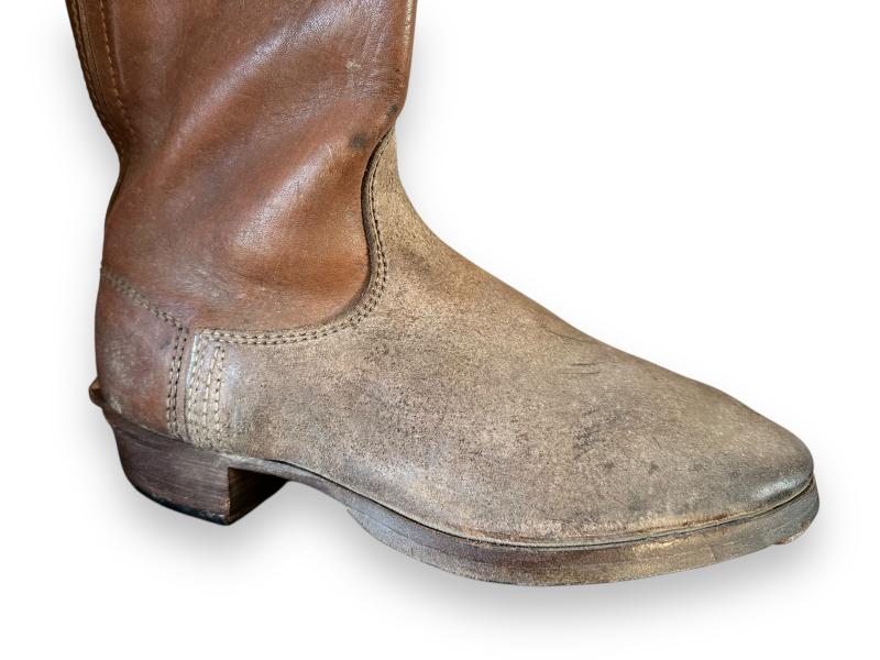 Wehrmacht Light Brown Cavalry Boots