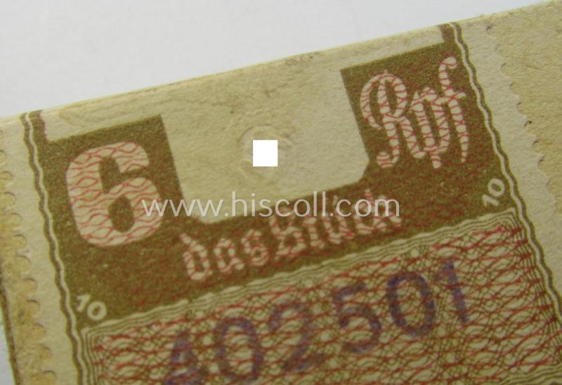 WH-era, unissued (ie. full!) cigarillos-package of the make: 'Erika - Mild und Würzig'